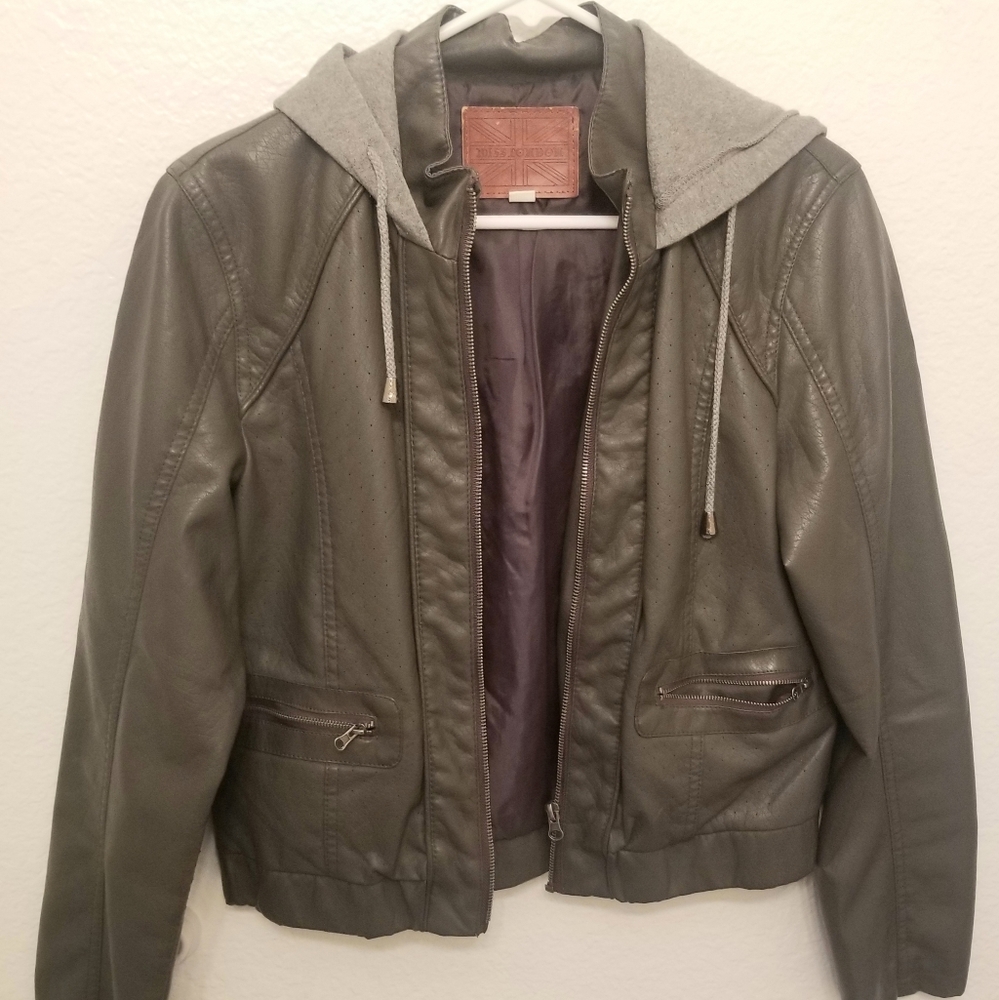 Leather jacket